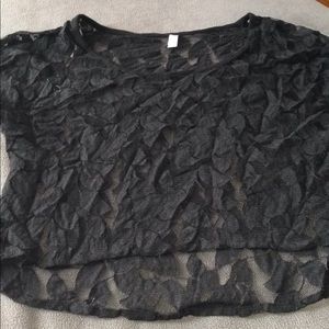 ❤️4 for $20❤️💰 💰💰💰💰Black Lace Blouse